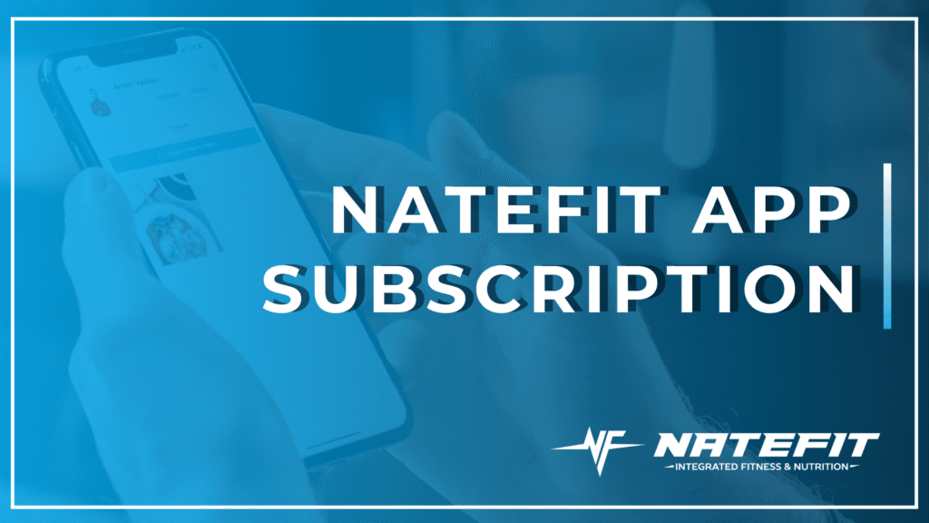 NATEFIT app subscription